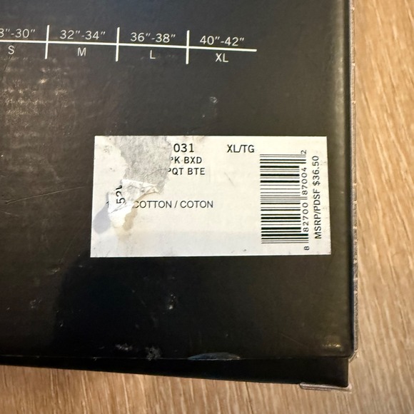 MEN'S "KENNETH COLE COTTON CLASSIC FIT BRIEFS 4 PACK" White Mens Size XL - Picture 3 of 7